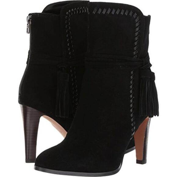 NWOB Coach - Jessie black 4" heel suede bootie 36 flawless never worn 6.5 - Picture 1 of 10